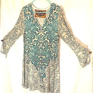 Boho Style Dress. By amma  med.